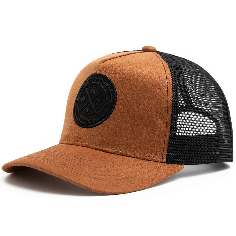 π§’π Snapback Trucker con Etichetta in Pelle β Stile Urban, Freschezza Totale! ππ§’