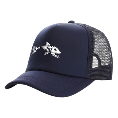 🧢🎣 Trucker Snapback Fishbone – Street Style con Anima da Pescatore! 🎣🧢