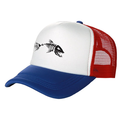 🧢🎣 Trucker Snapback Fishbone – Street Style con Anima da Pescatore! 🎣🧢